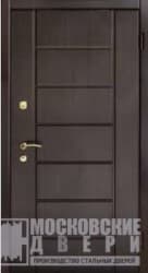 Дверь металлическая с отделкой МДФ для офиса МД-1106